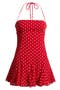 selected Red Polka