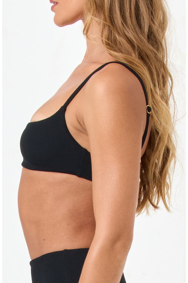 Presley Rib Bikini Top, Alternate, color, BLACK