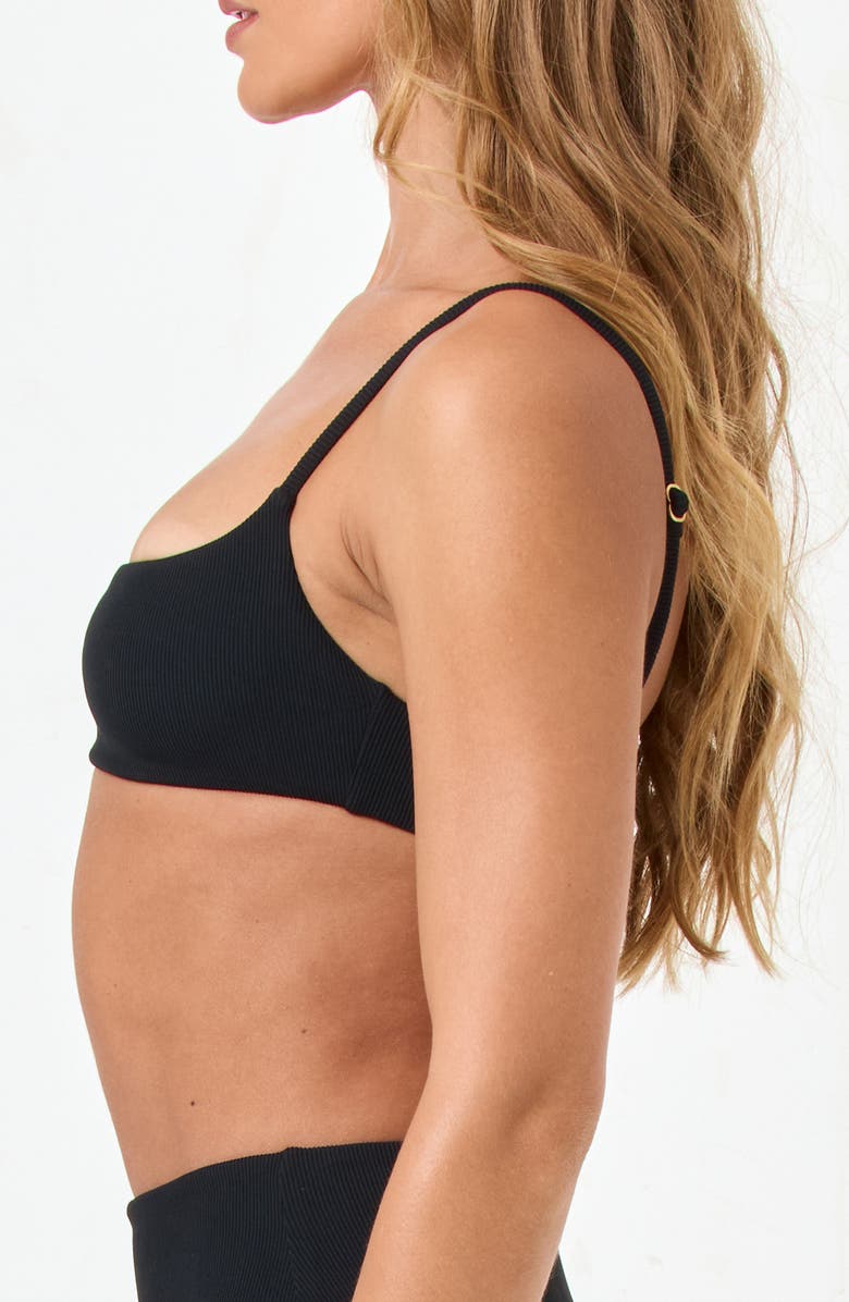 LSPACE Presley Rib Bikini Top, Alternate, color, 