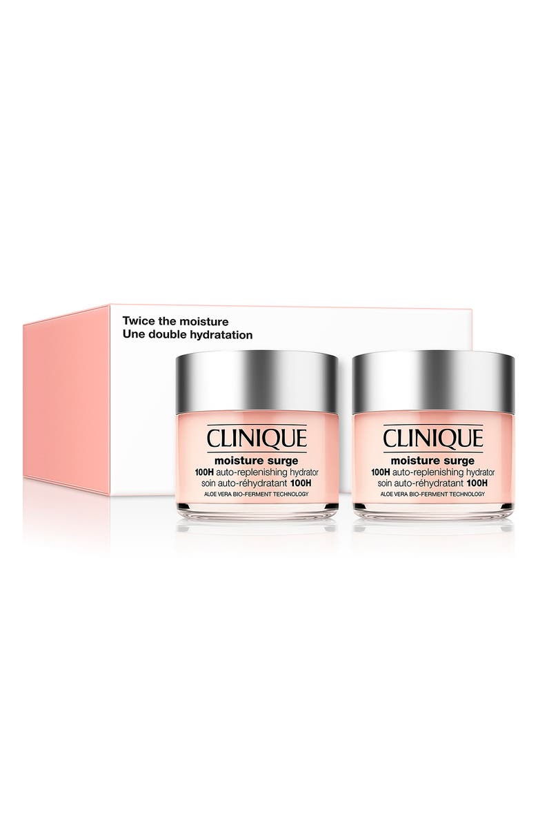 Clinique Twice the Moisture Duo Set $164 Value, Main, color, 