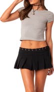 EDIKTED Bambi Open Back Crop T-Shirt