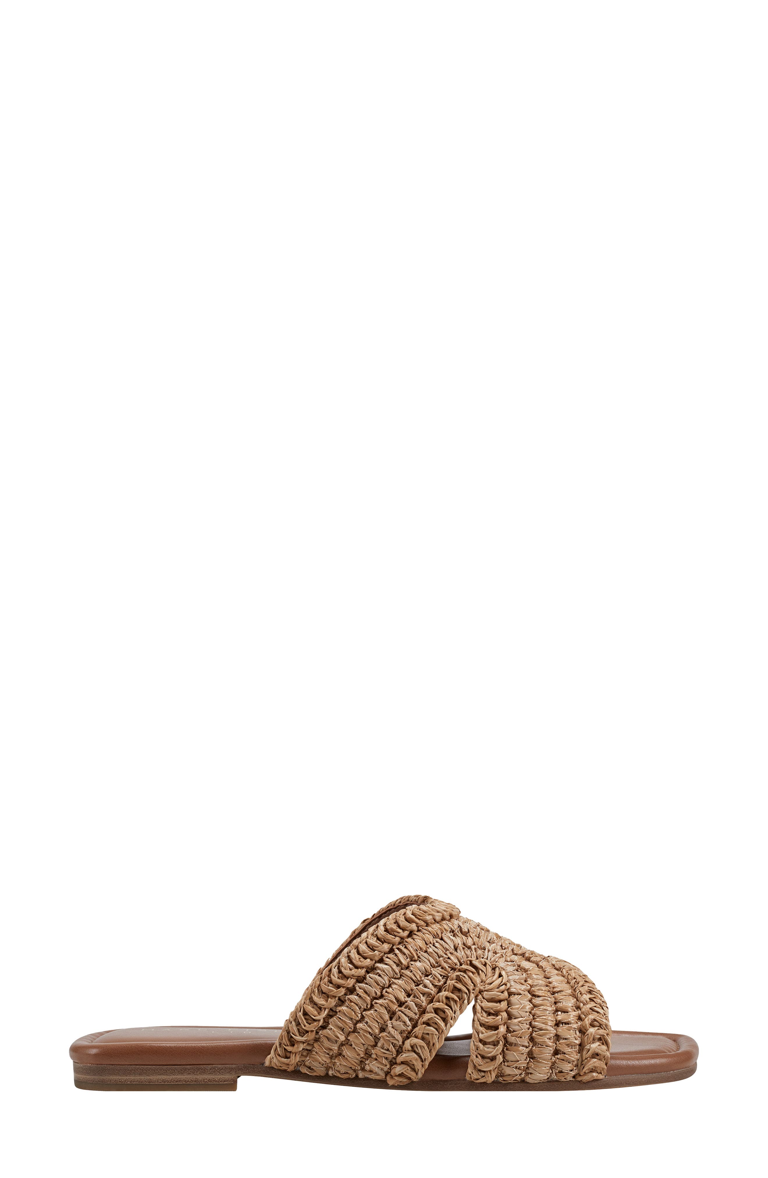 Narda Raffia Slide Sandal, Alternate, color, LIGHT NATURAL 110