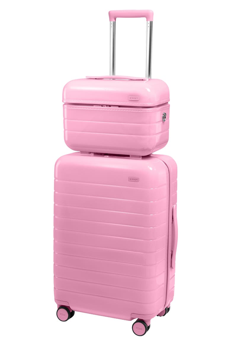 The Train Case (Nordstrom Exclusive), Alternate, color, GLAZED MOCHI PINK