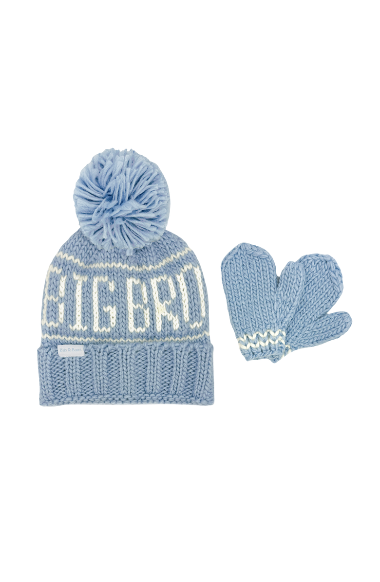 Bits & Bows Big Bro Bobble Hat, Alternate, color, Blue