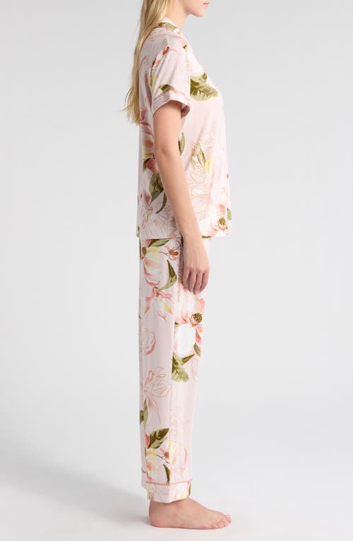 Nordstrom Moonlight Eco Crop Pajamas In Purple