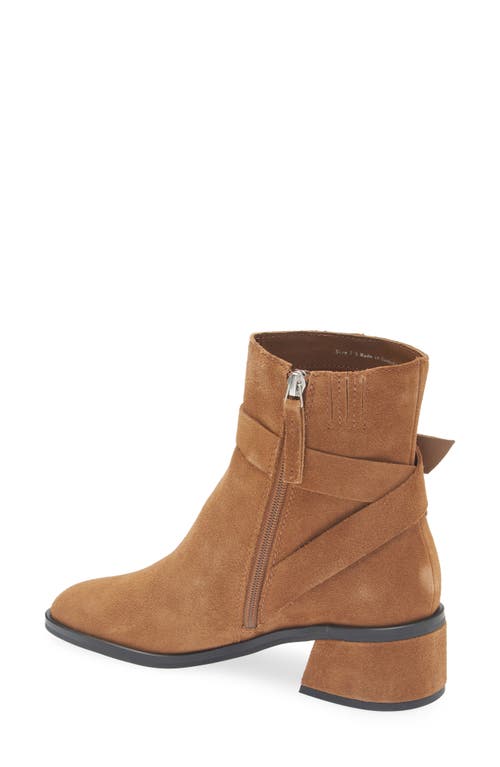 Dolce Vita Leland Suede Block Heel Boot In Brown