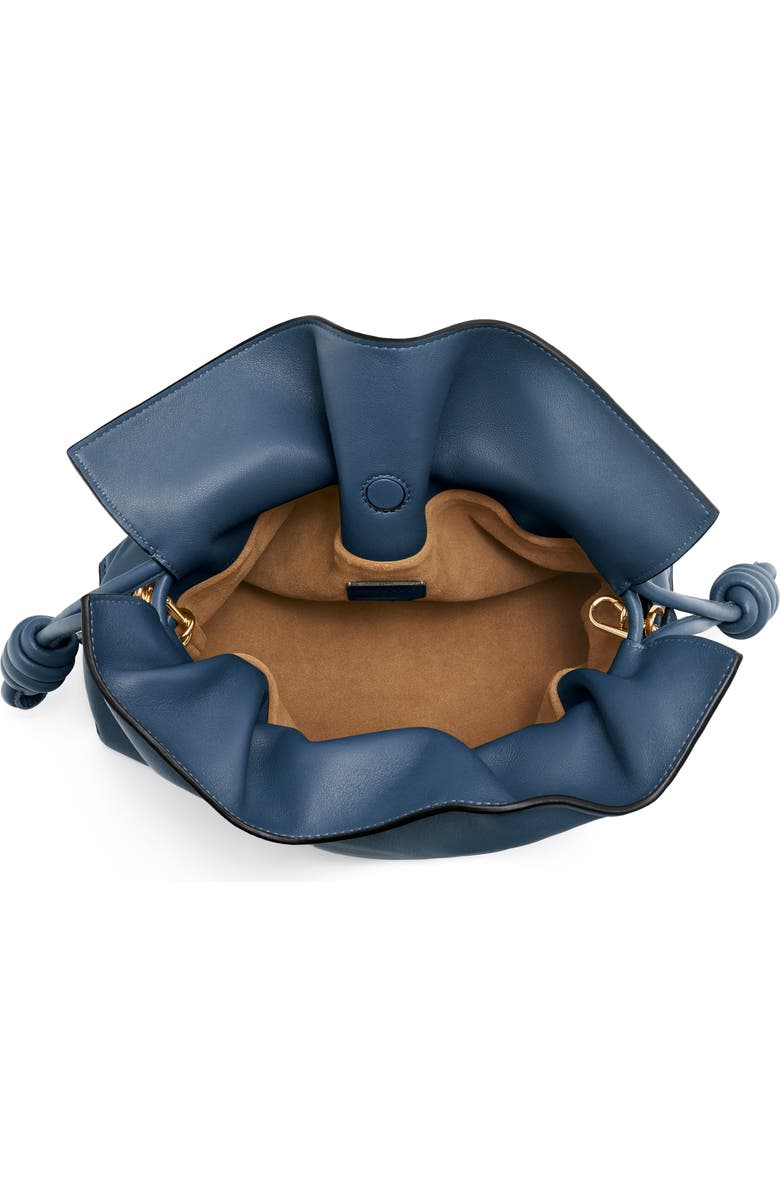 Loewe Flamenco Knot Leather Clutch, Alternate, color,