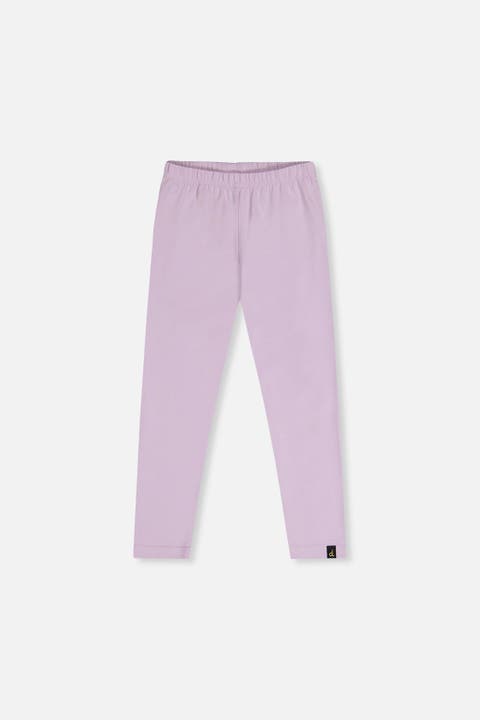 Organic Cotton Back Pocket Elastic Waist Leggings
