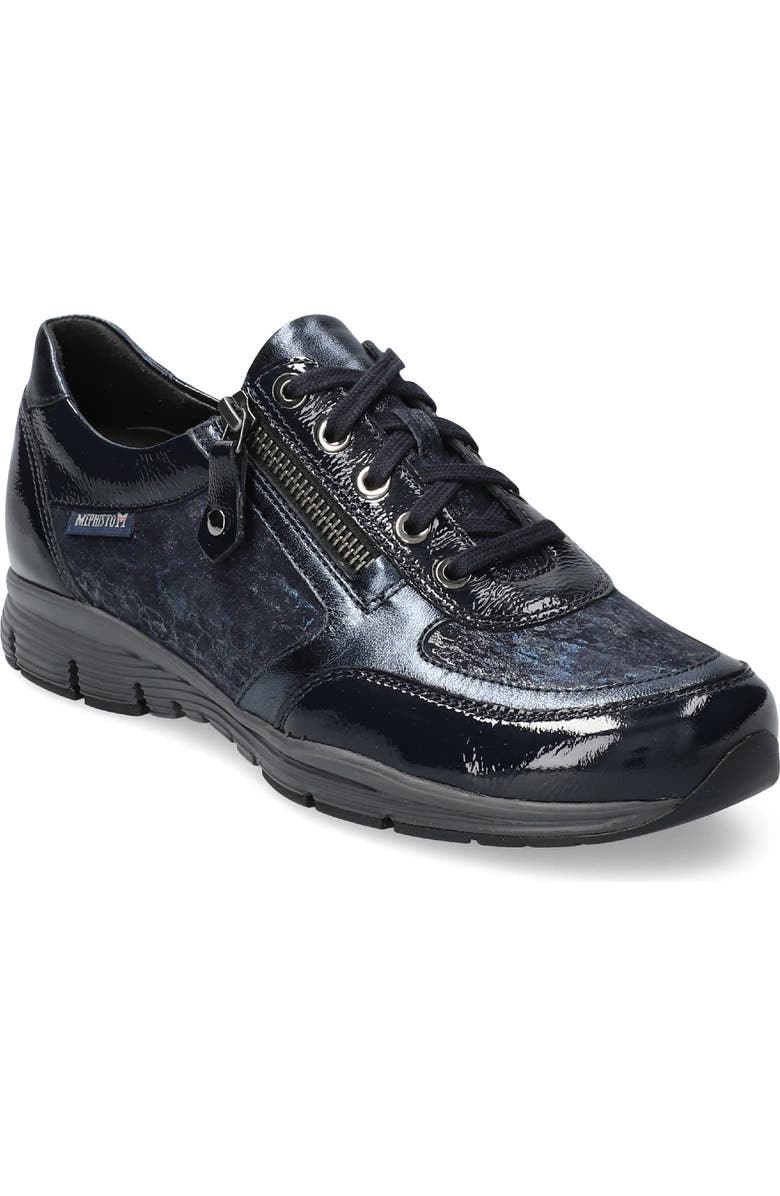 Mephisto Ylona Sneaker, Main, color, Deep Blue1013/ 45