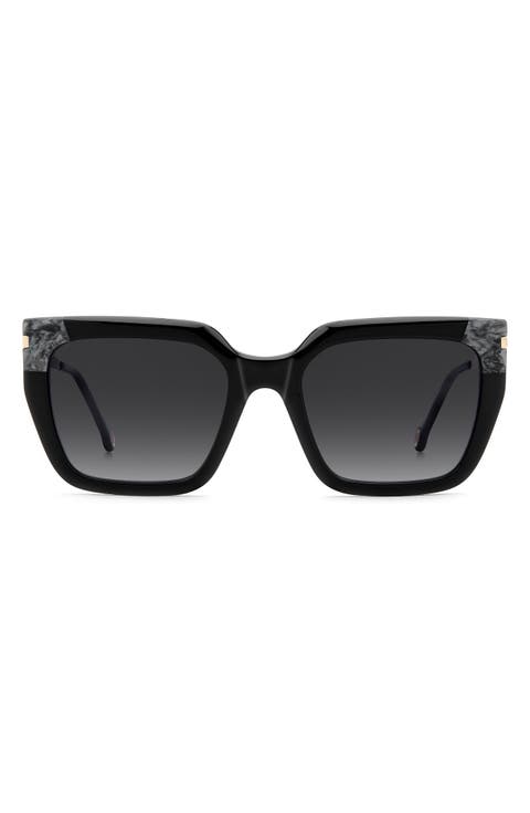 55mm Rectangular Sunglasses