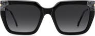Carolina Herrera 55mm Rectangular Sunglasses
