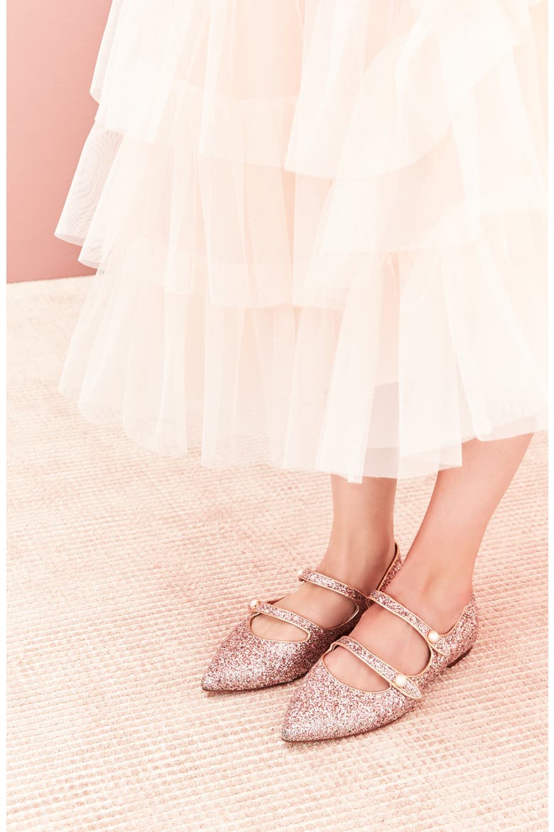 x Atlantic-Pacific Tiered Tulle Midi Skirt, Alternate, color, PINK GLOW