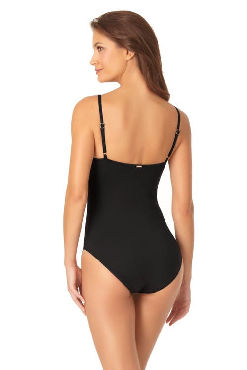 ANNE COLE CLASSIC LINGERIE MAILLOT ONE PIECE SWIMSUIT