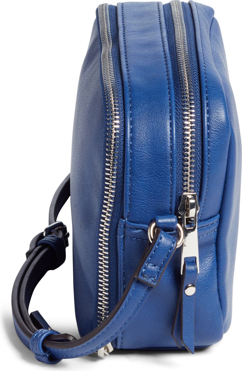 Sole Society Faux Leather Crossbody Bag, Alternate, color,
