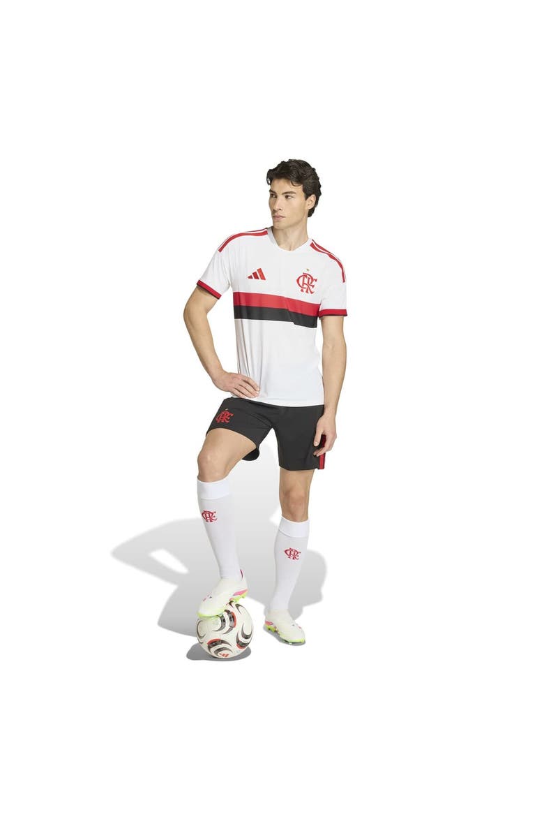 Men's adidas  White CR Flamengo 2026 Away Authentic Jersey, Alternate, color, White