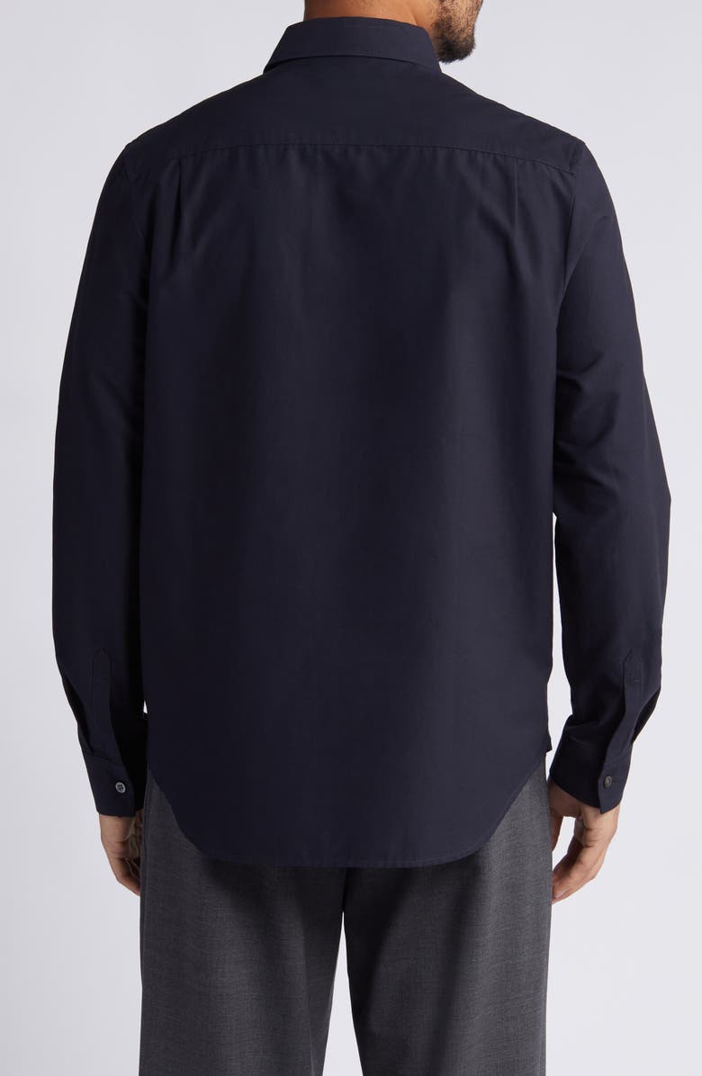 COS Regular Fit Organic Cotton Poplin Button-Up Shirt, Alternate, color, 