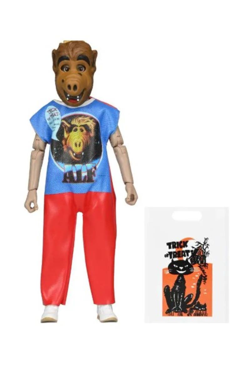 Alf (Ben Cooper Costume Kid) NECA 6 Inch Scale Clothed Action Figure, Main, color, Multi-Color