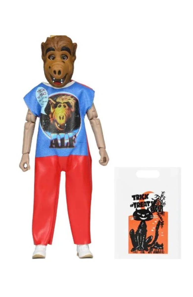 NECA Alf (Ben Cooper Costume Kid) NECA 6 Inch Scale Clothed Action Figure, Main, color, Multi-Color