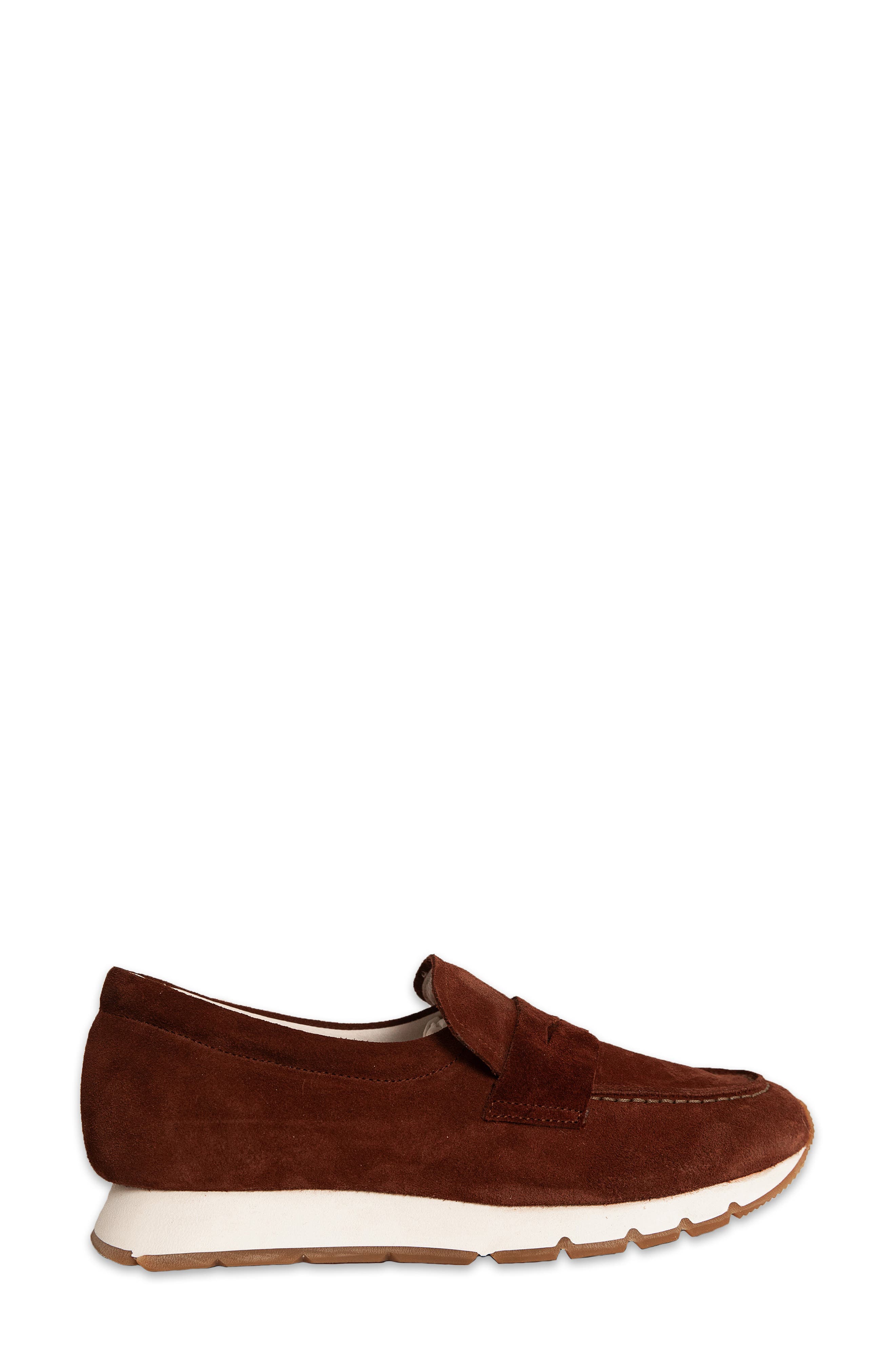 Julia Hybrid Loafer Sneaker, Alternate, color, TIMBER BROWN