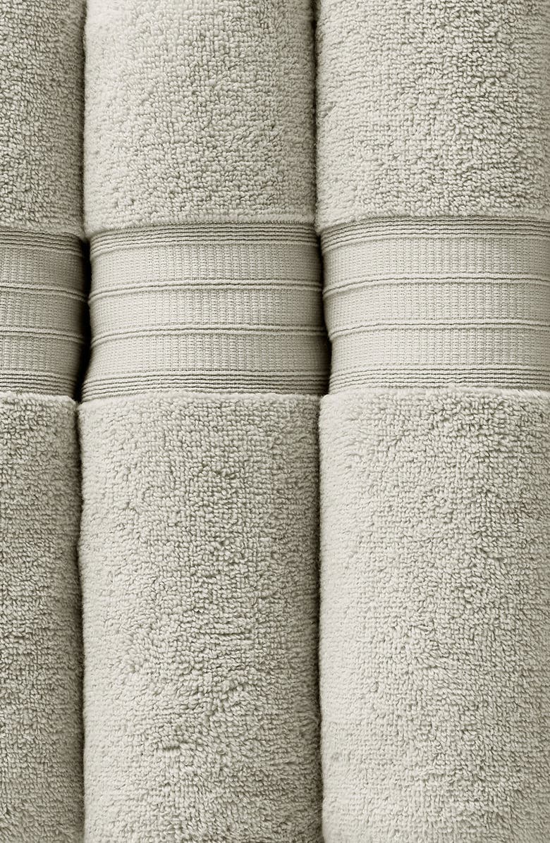 Woven & Weft Premium Cotton 6-Piece Towel Set, Alternate, color, Light Grey