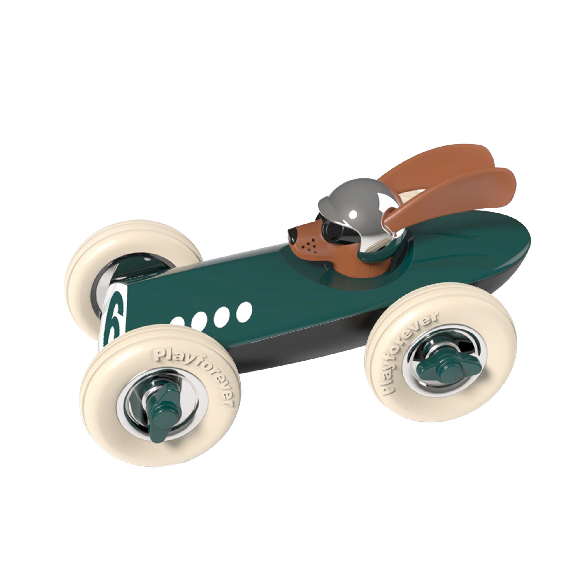 Playforever Rufus Car in Glossy Deep Jet Green 