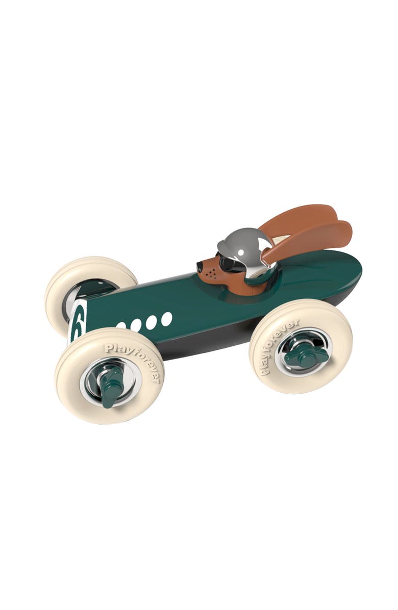 Playforever Rufus Car, Main, color, Glossy Deep Jet Green
