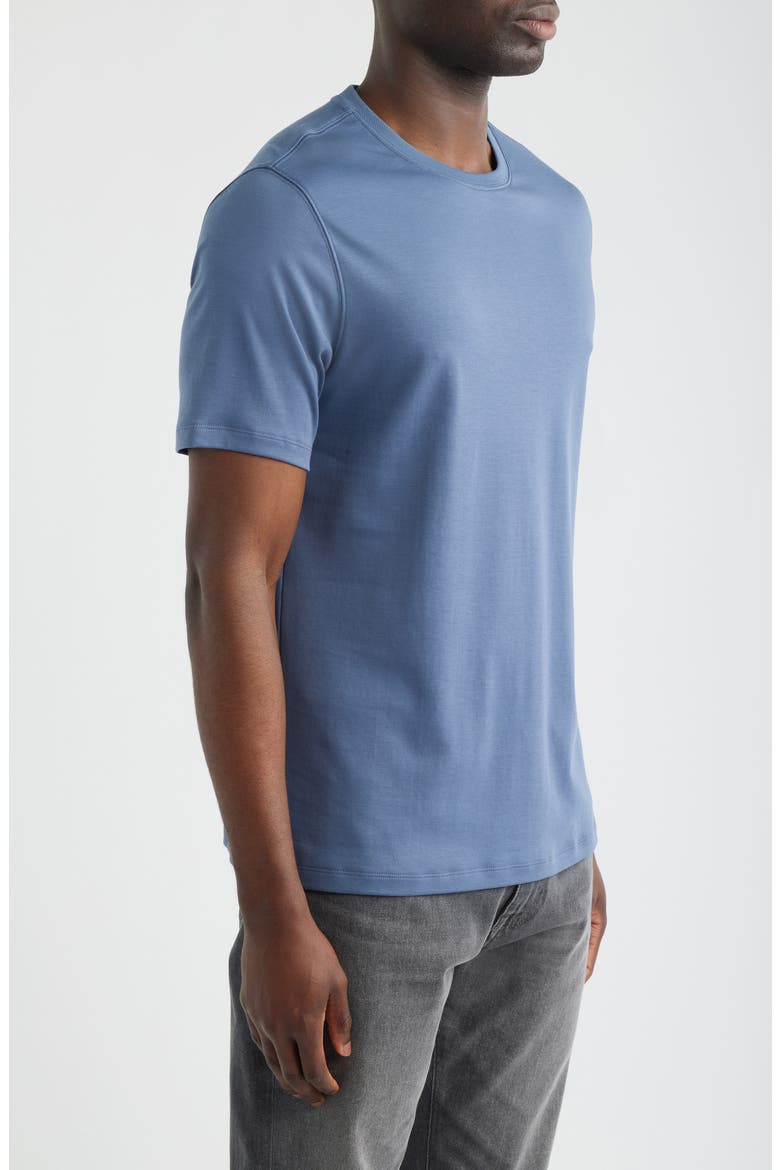 Georgia Pima Cotton T-Shirt, Alternate, color, VINTAGE BLUE