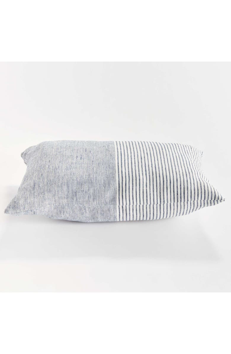 Napa Home & Garden Otis Pinstripe Lumbar Pillow, Alternate, color, Blue