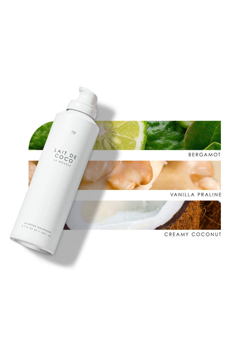 LE MONDE GOURMAND Lait de Coco Body Mousse Lotion, Alternate, color, 