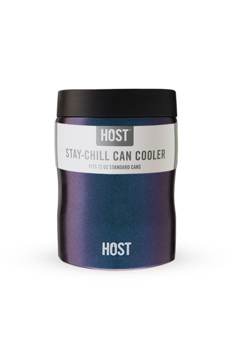 HOST Stay-Chill Standard Can Cooler, Alternate, color, Galaxy Black