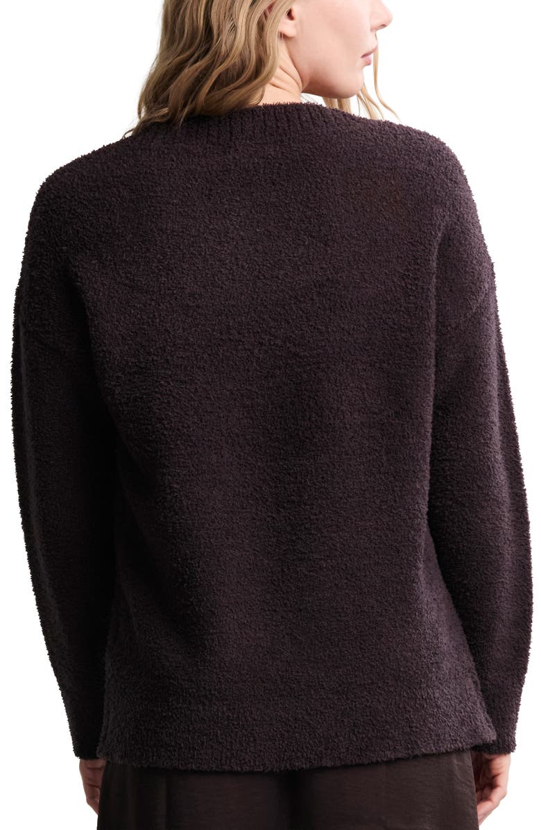 Barefoot Dreams<sup>®</sup> CozyChic<sup>®</sup> V-Neck Sweater, Alternate, color, Umber