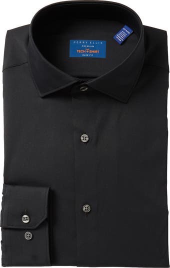 Perry Ellis Tech Slim Fit Dress Shirt | Nordstromrack