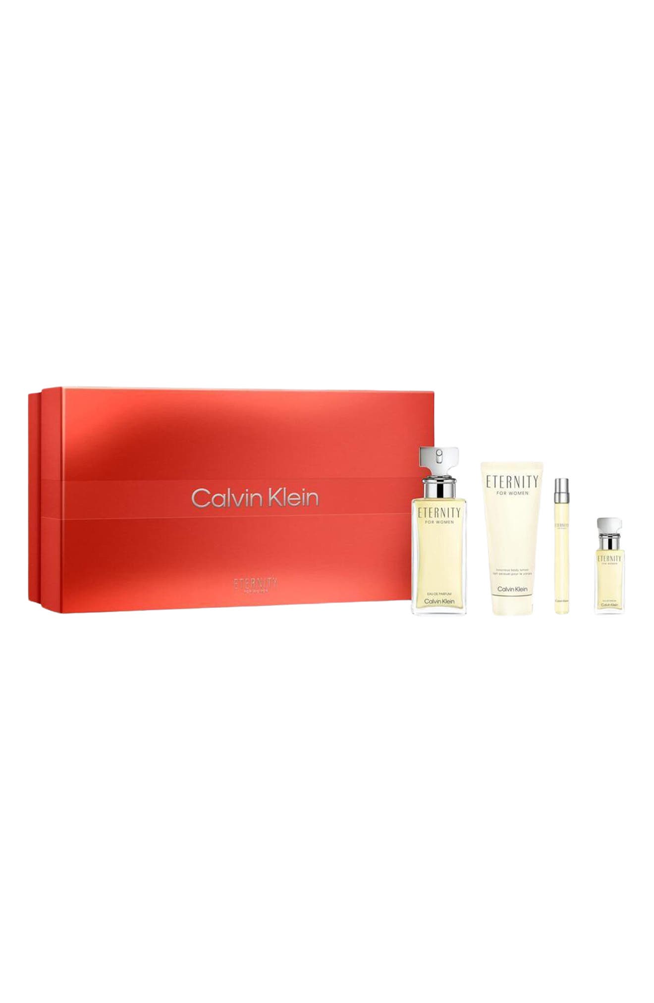 Calvin Klein Eternity Eau de Parfum 4-Piece Gift Set $221 Value