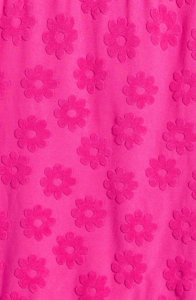 Ava & Yelly Kids' Fringe Cover-Up Top & Skirt Set, Alternate, color, Fuchsia