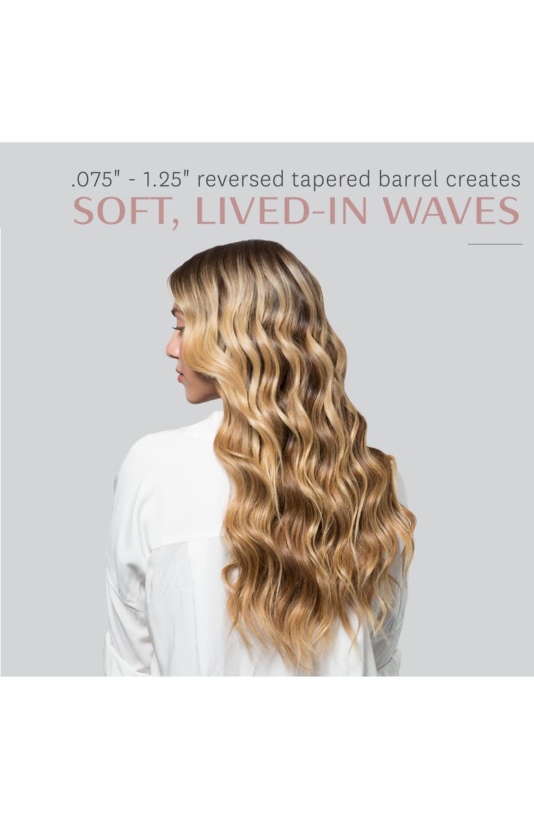 T3 Cascading Waves Interchangable Reversed Tapered Barrel Curling Iron, Alternate, color, 