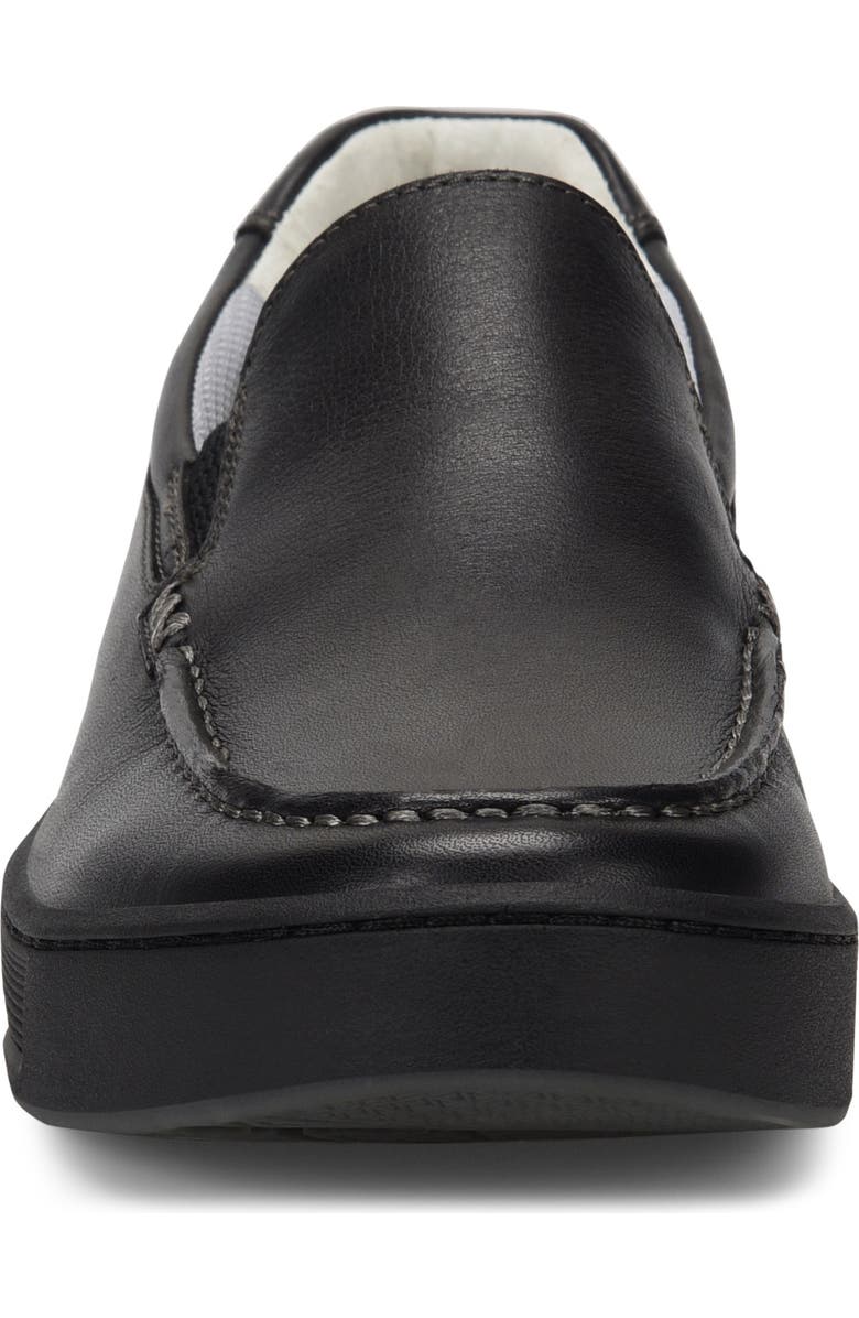 Align Trayton Leather Loafer Sneaker - Wide Width Available, Alternate, color, Black