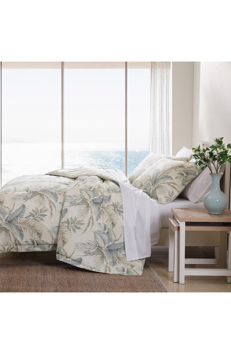 Tommy Bahama Bakers Bluff Duvet Cover & Sham Set, Alternate, color, Silver Blue
