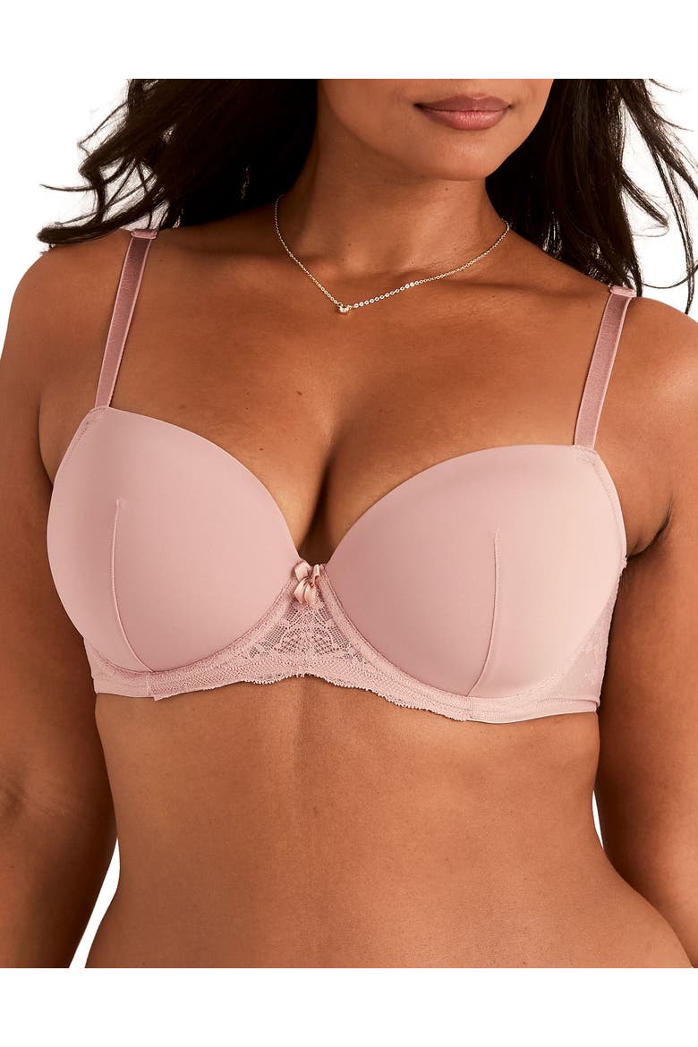 Jennakate Contour Demi Bra, Main, color, Medium beige