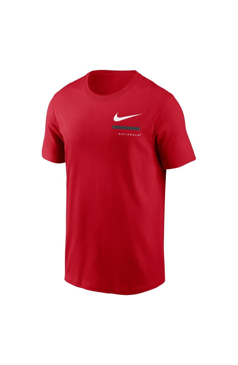 Nike Men's Nike Red Washington Nationals Over the Shoulder T-Shirt, Alternate, color, Red