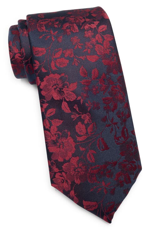 Karst Floral Jacquard Tie