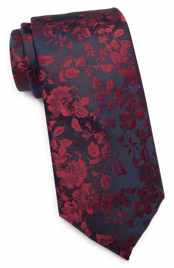 Michael Kors Karst Floral Jacquard Tie