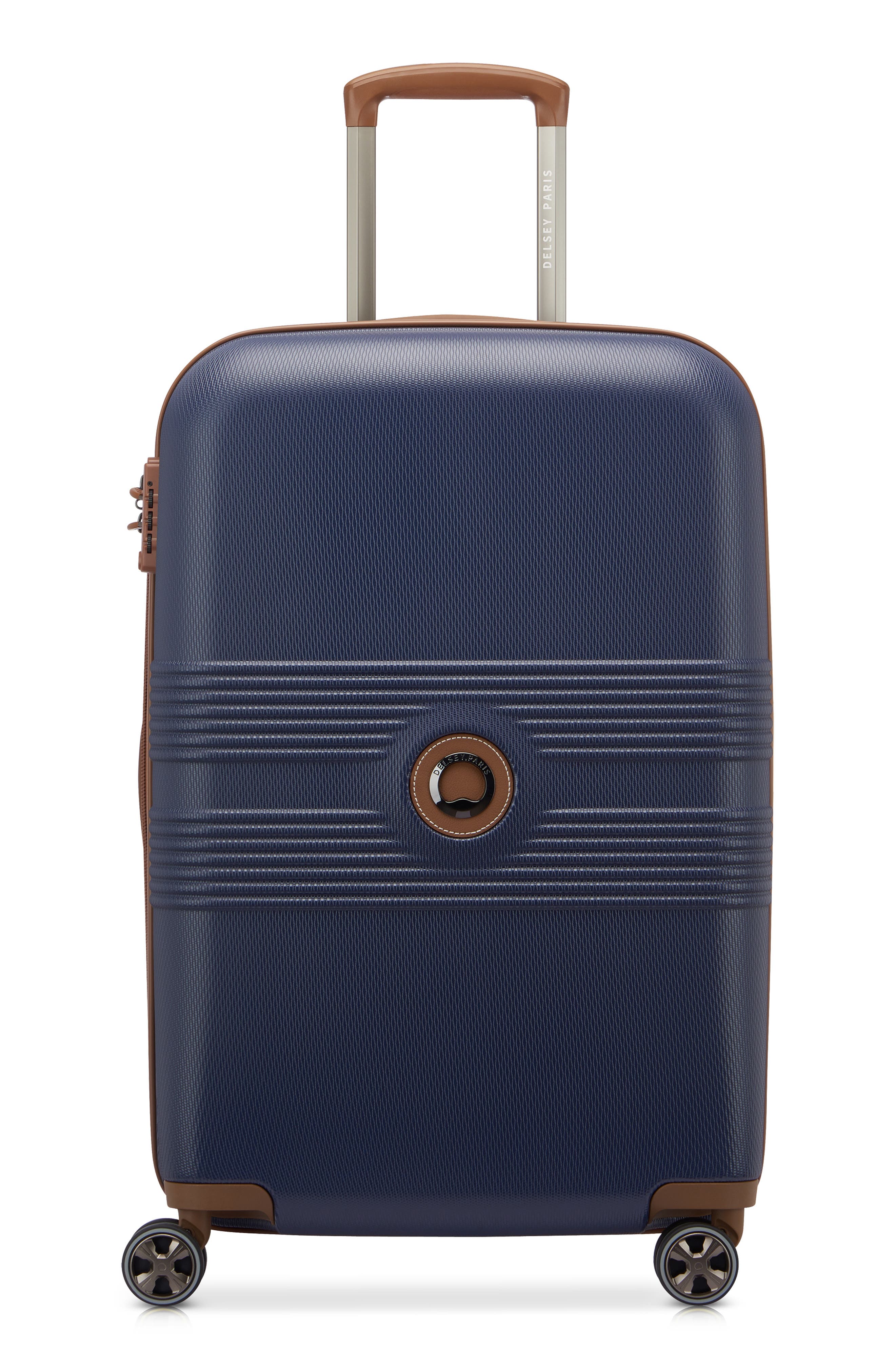 DELSEY Flanerie 24-Inch Hardside Spinner Luggage, Main, color, Navy