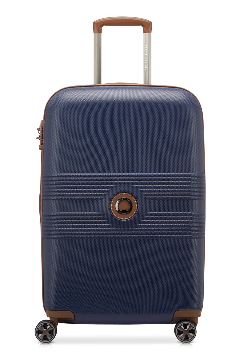 Flanerie 24-Inch Hardside Spinner Luggage, Main, color, NAVY