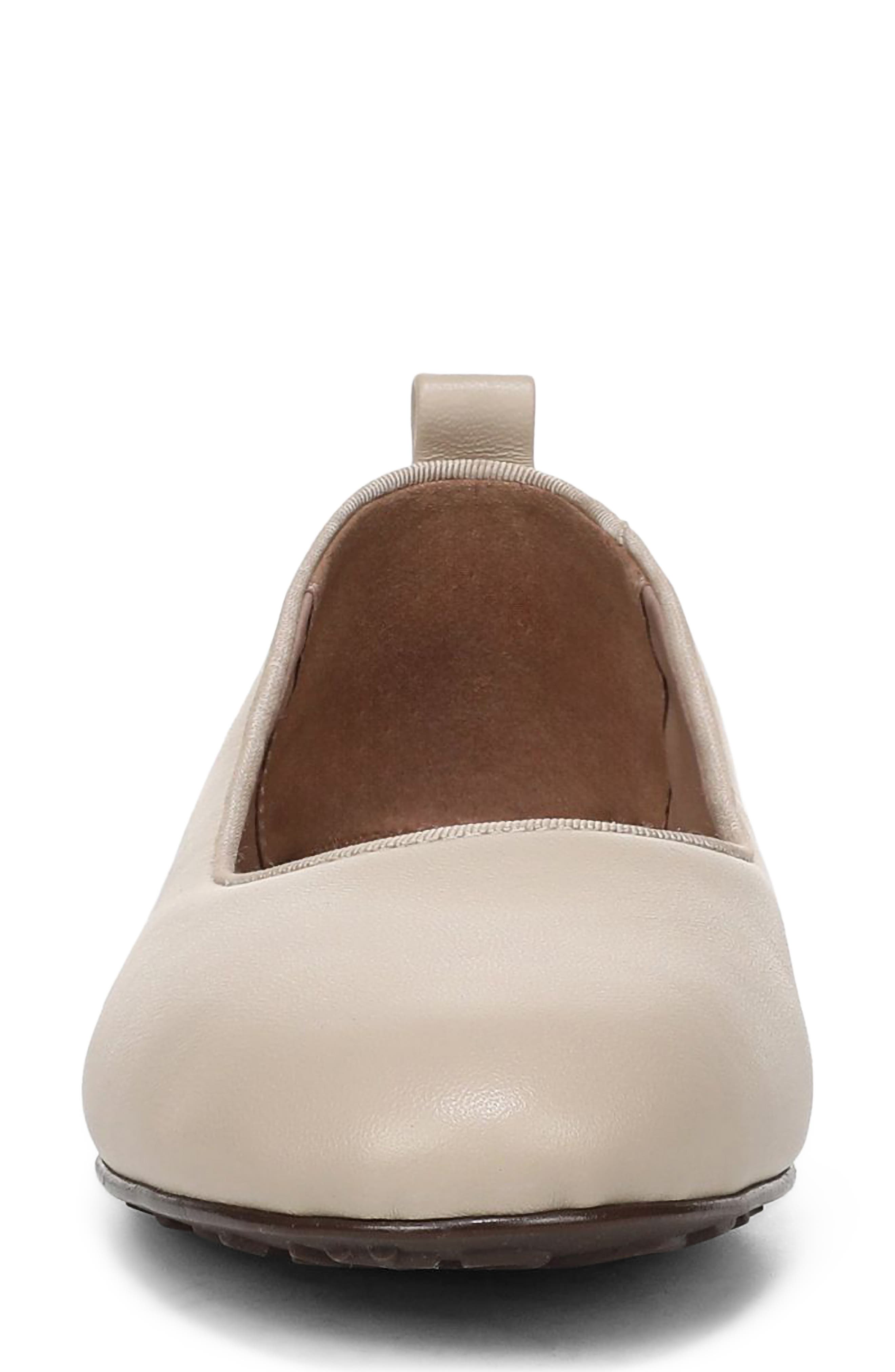 Ava Ballet Flat, Alternate, color, SAND GLOW LEATHER