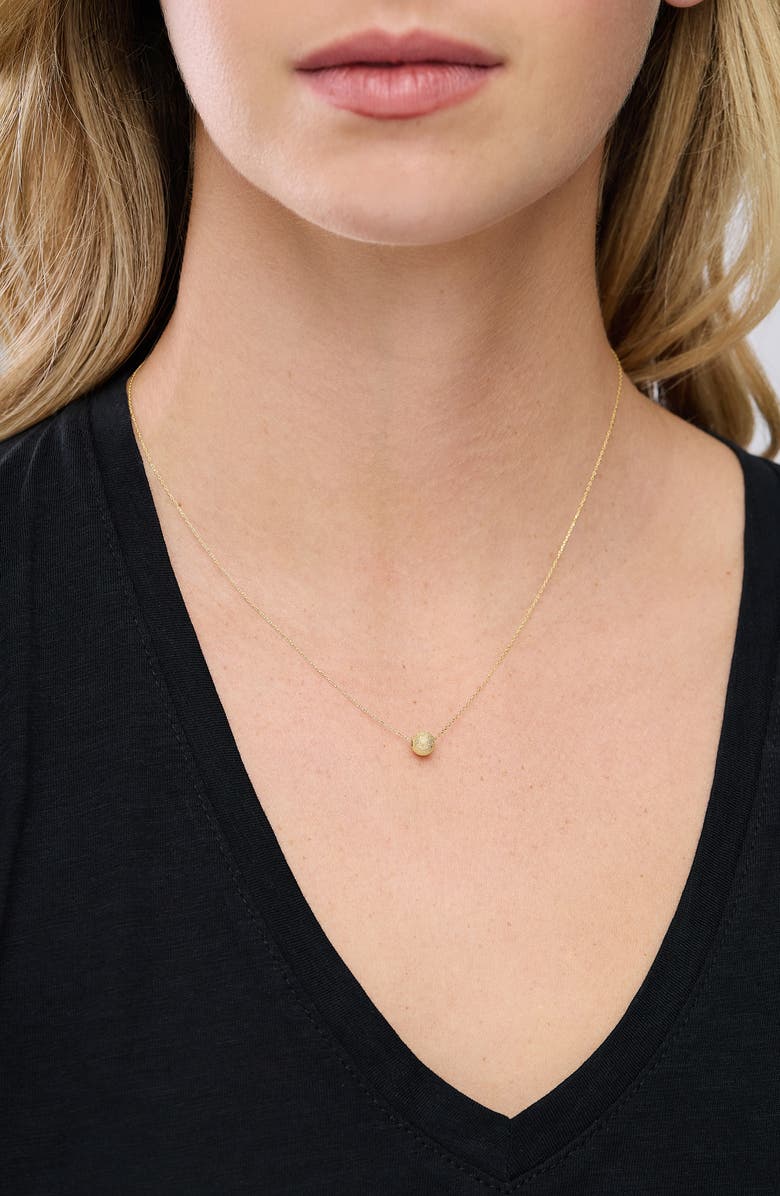Bony Levy 14K Yellow Gold Ball Pendant Necklace, Alternate, color, 14K Yellow Gold
