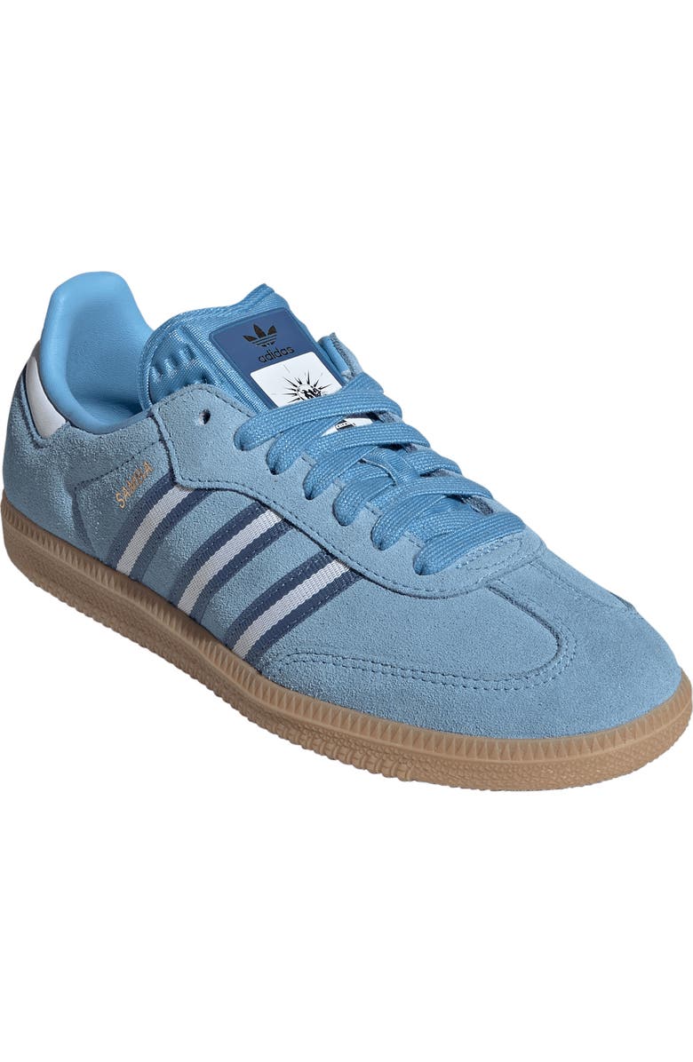 adidas Kids
x FIFA Samba OG Sneaker, Main, color, Light Blue/ Blue/ White