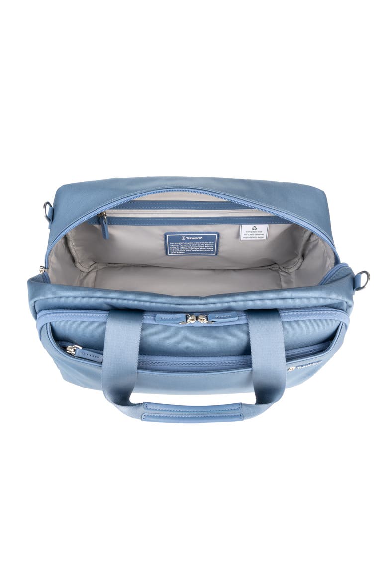 Versapack + Softside 21" Carry On & Underseat Travel Tote Bag Luggage Set, Alternate, color, Elemental Blue