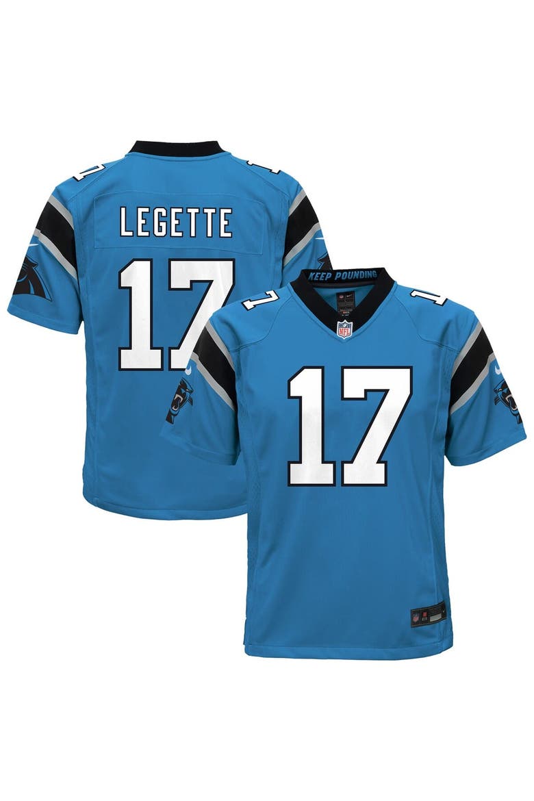 Youth Nike Xavier Legette Blue Carolina Panthers Alternate Game Jersey, Main, color, Blue