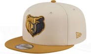 New Era Men's New Era Cream/Tan Memphis Grizzlies Two-Tone Color Pack 9FIFTY Snapback Hat