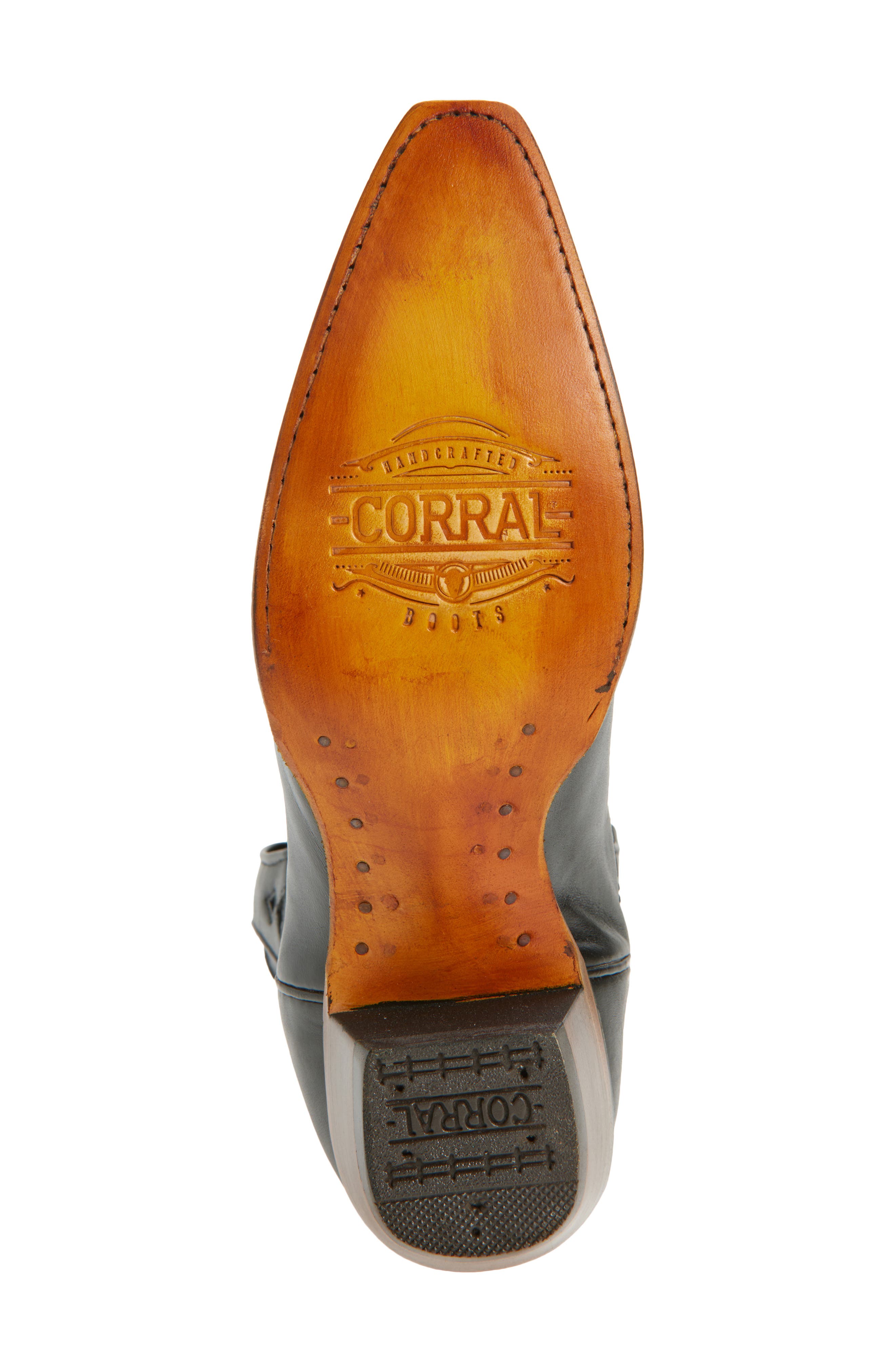 CORRAL Embroidered Western Boot, Alternate, color, Black